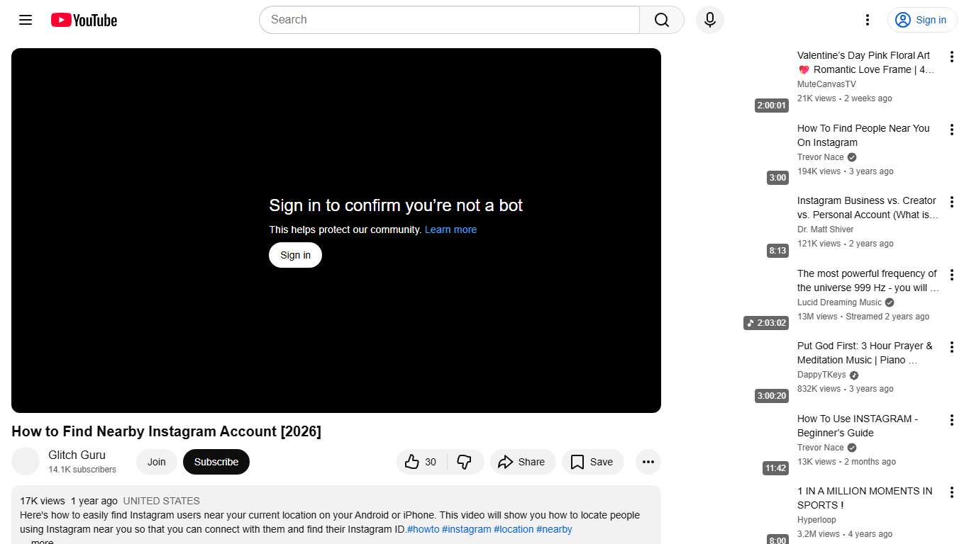 How to Find Nearby Instagram Account [2026] - YouTube